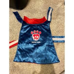 Super Dog Costume Super Hero Dog Excellent Used Condition